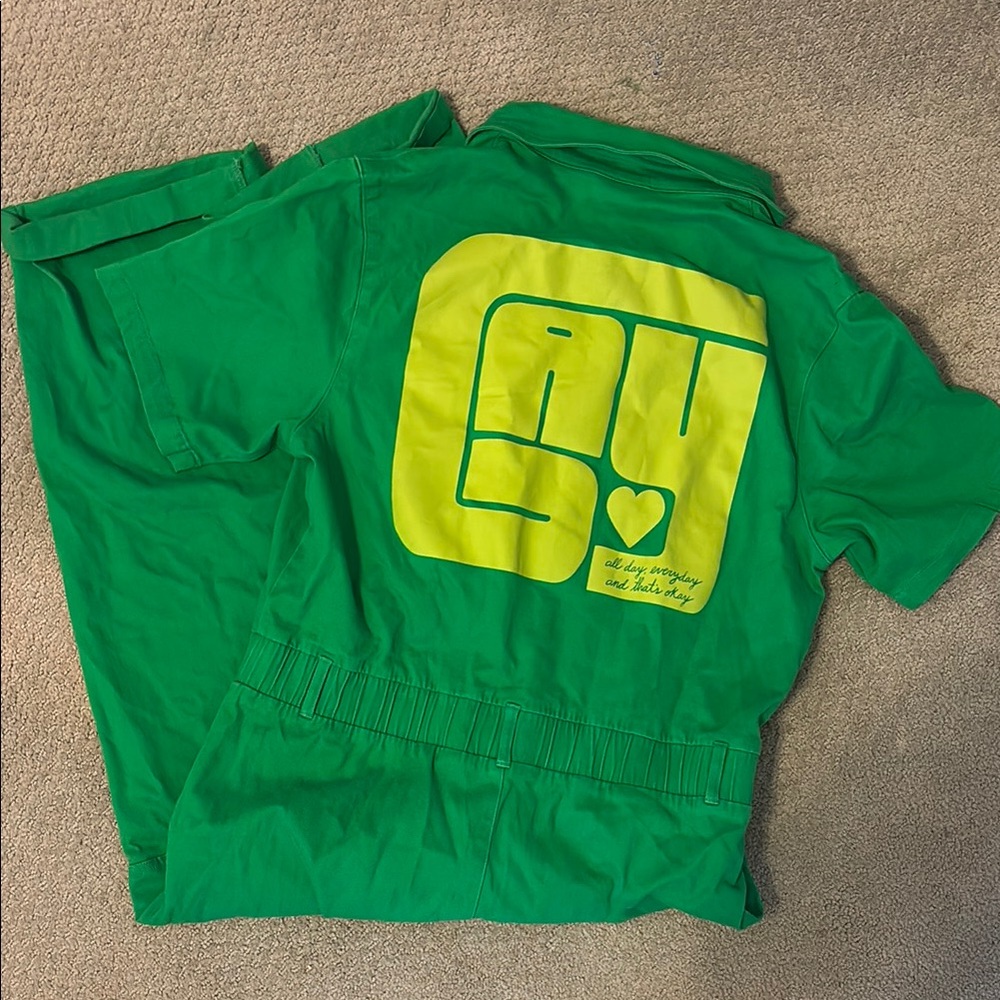 PRIDE GAY Green Jumpsuit